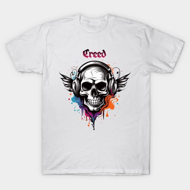 creed T-Shirt by Coretan MudaKu